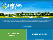 Tablet Screenshot of fairwaysuites.com